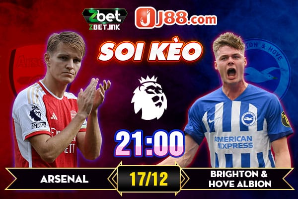 Soi Kèo Trận Đấu Arsenal vs Brighton