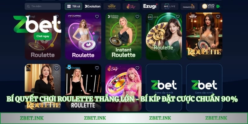 Bí Quyết Chơi Roulette Thắng Lớn - Bí Kíp Đặt Cược Chuẩn 90%