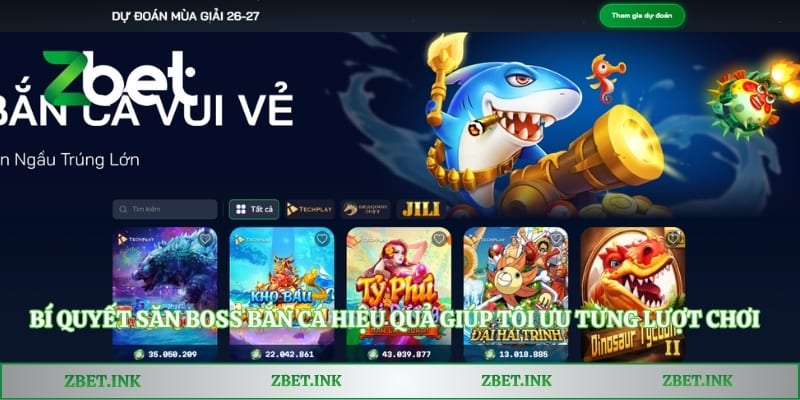 Bí Quyết Săn Boss Bắn Cá Hiệu Quả Giúp Tối Ưu Từng Lượt Chơi