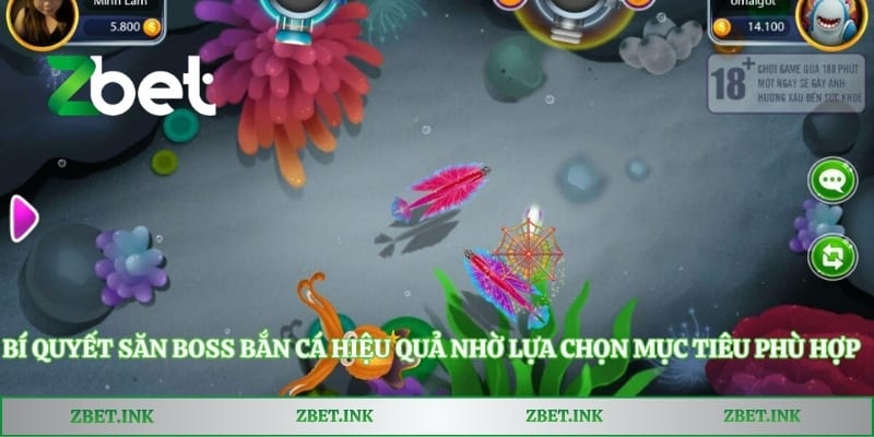 Bí quyết săn boss bắn cá hiệu quả nhờ lựa chọn mục tiêu phù hợp