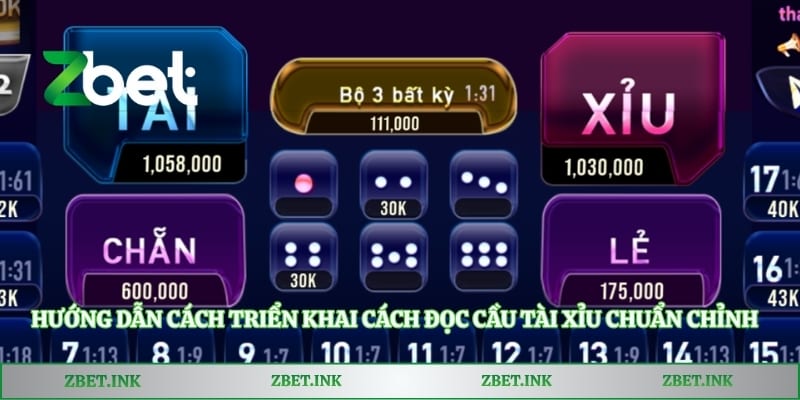 Hướng dẫn cách triển khai cách đọc cầu tài xỉu chuẩn chỉnh