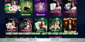 Luật Chơi Baccarat Online - Quy Tắc Cược Cơ Bản Cho Bạn